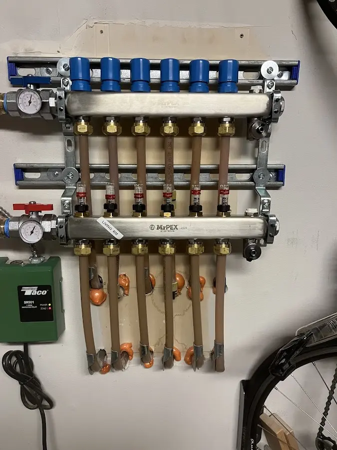 Plumber performing Leak Detection at a residential property in Derby